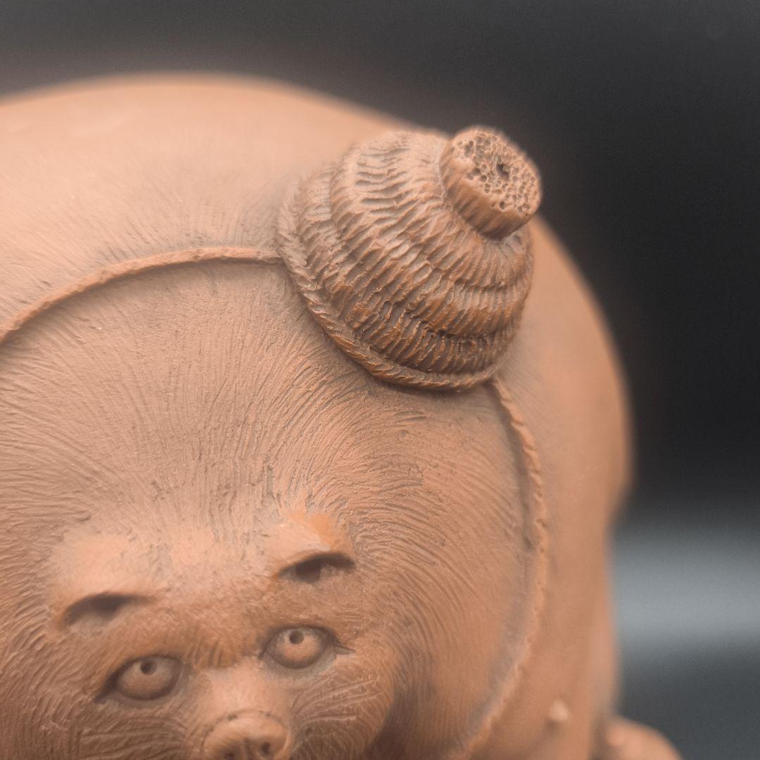たぬきの置物