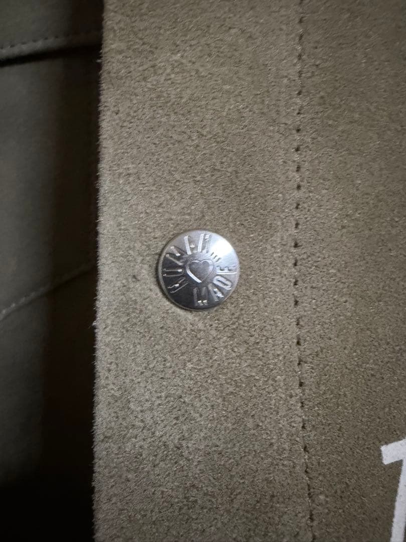 定価14万　human made ヒューマンメイド　スエード　ジャケットnigo