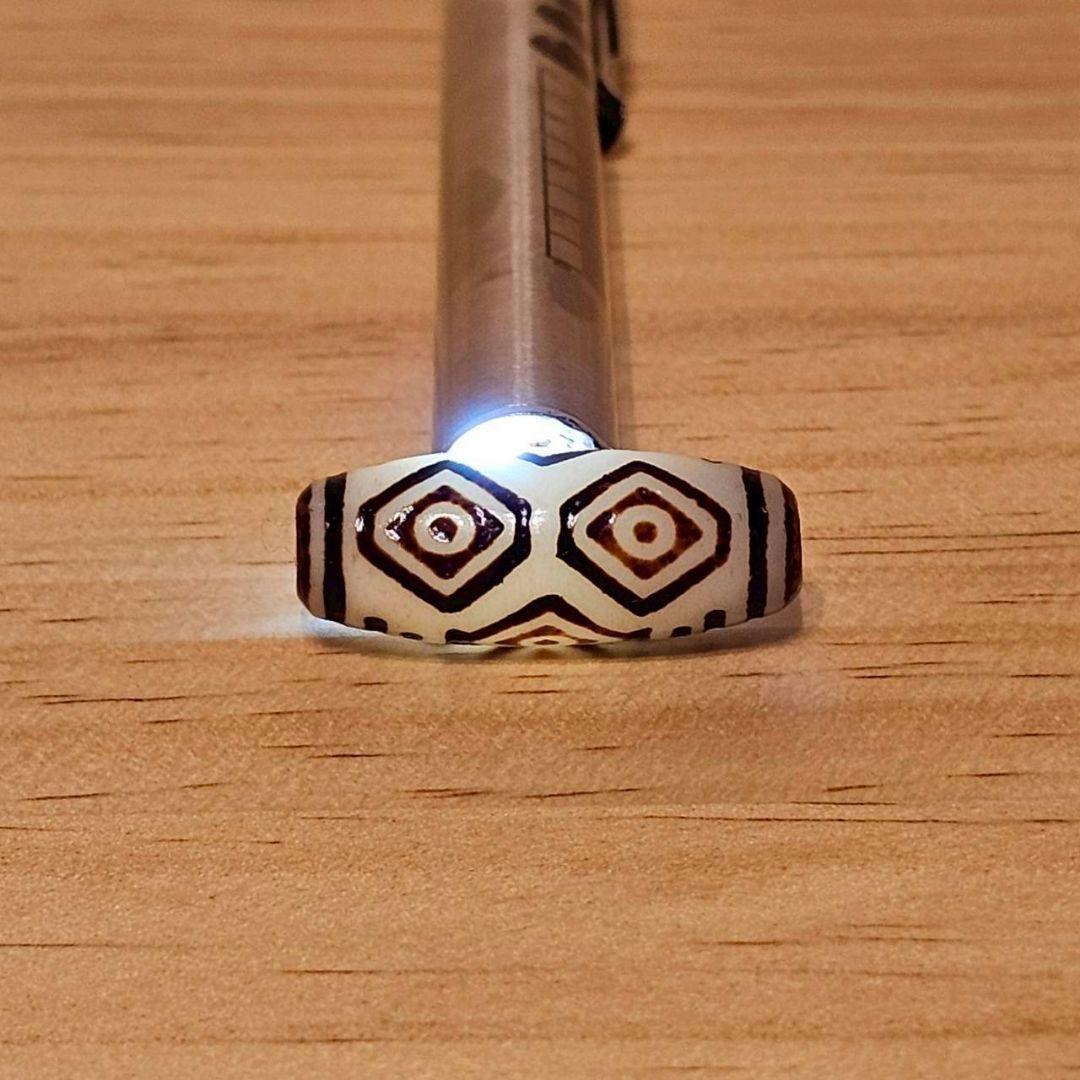 龍眼天珠 白玉髄龍眼 【極希少】