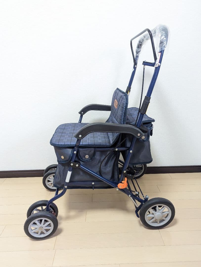 美品 シルバーカー 幸和製作所 手押し車 介護カート 福祉用具 折りたたみ