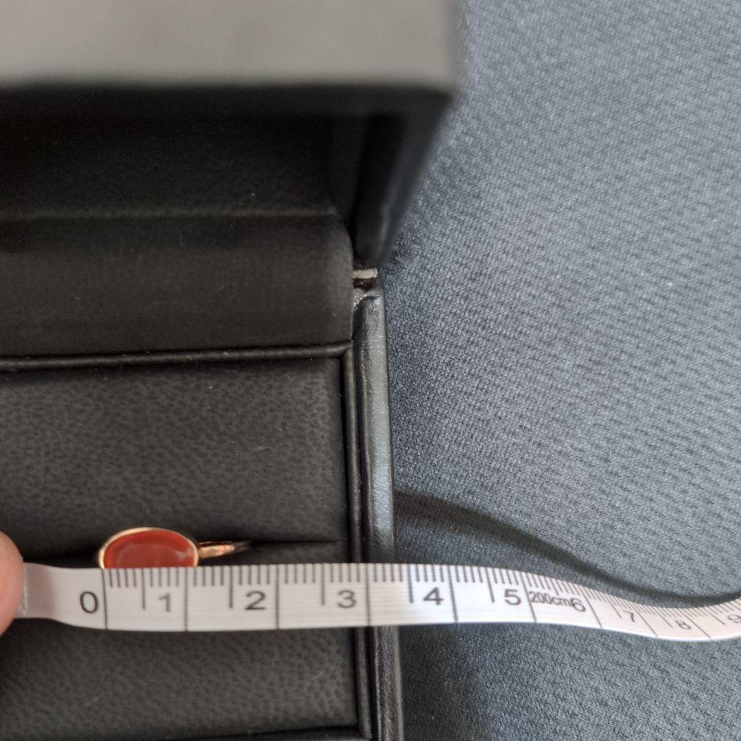 k10yg カーネリアンリング