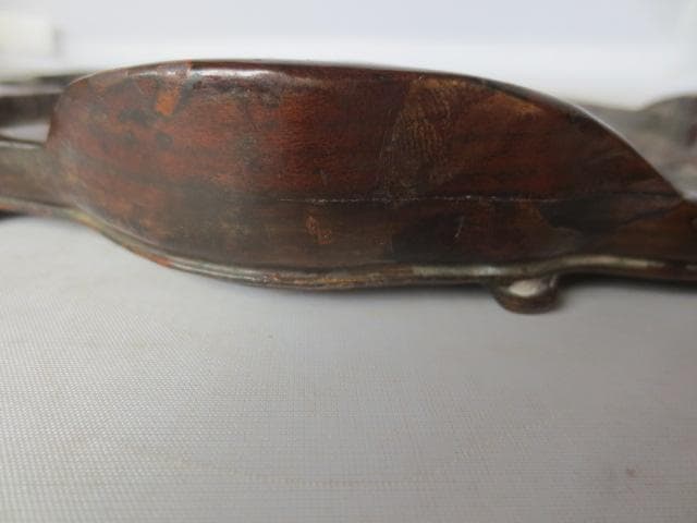 R7/05/29-1　　霊壁石　時代石　水石　盆石　遠山石　幅18センチ