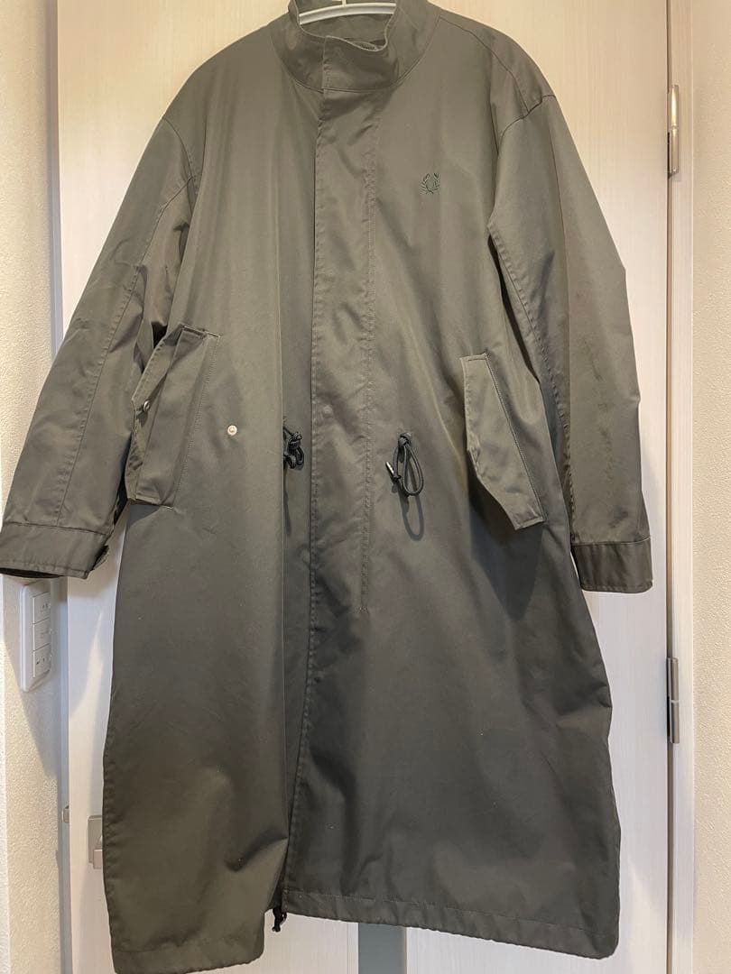 フレッドペリー　ロング丈 ミリタリーコート