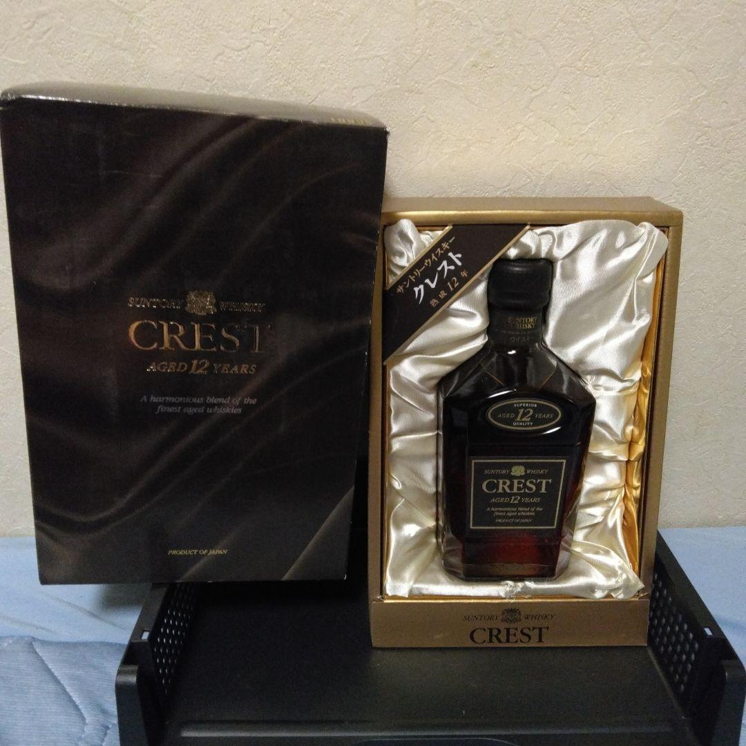 未開栓　古酒　サントリー クレスト12年 750ml CREST 12年