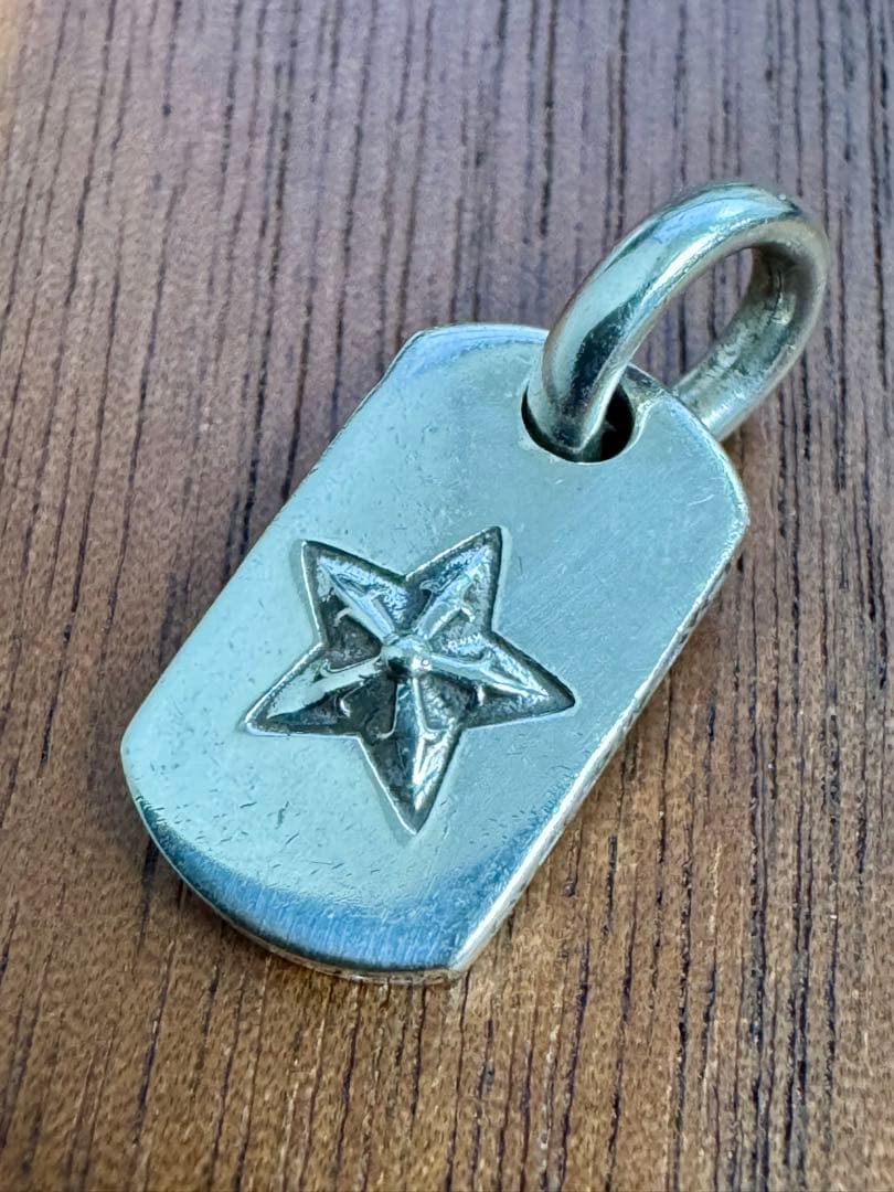 クロムハーツ DT TNY STAR タイニードッグタグ スター ペンダント