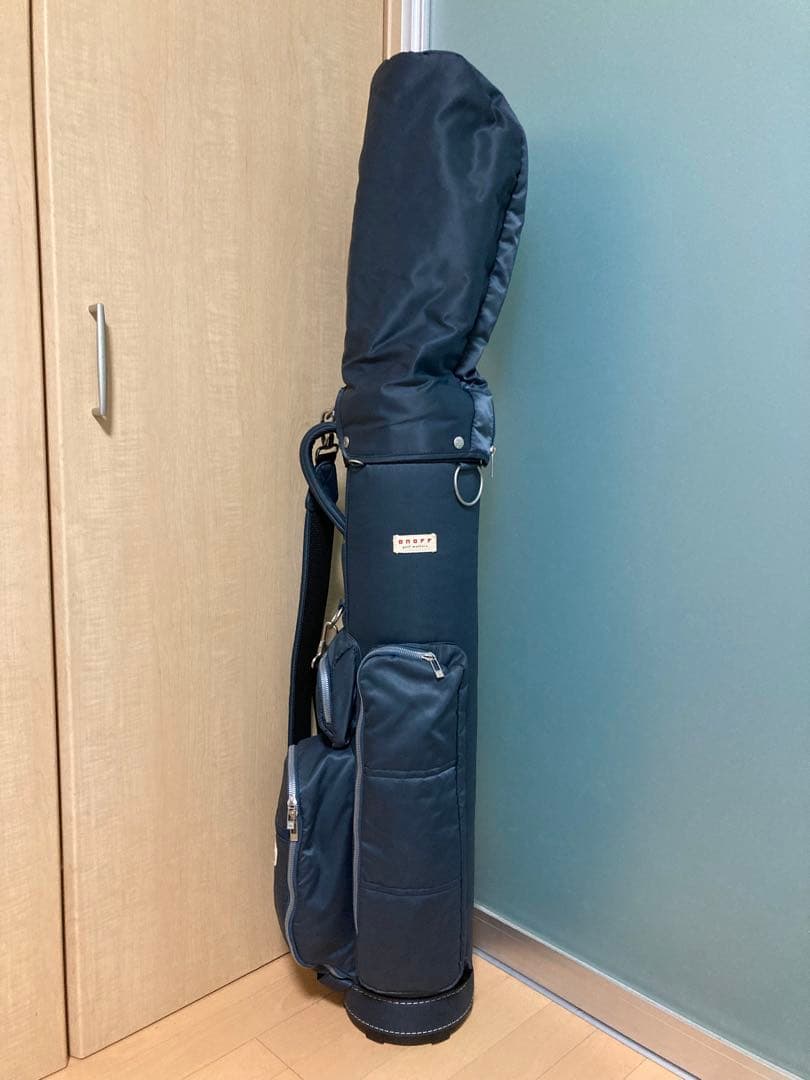 オノフ　ONOFF キャディバッグ ネイビー 軽量　7型