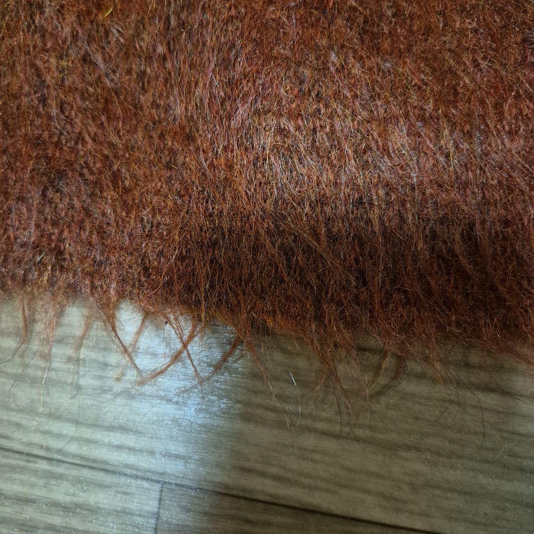 モヘアカーディガン オレンジミックス 60s オリジナル 検 タウンクラフト