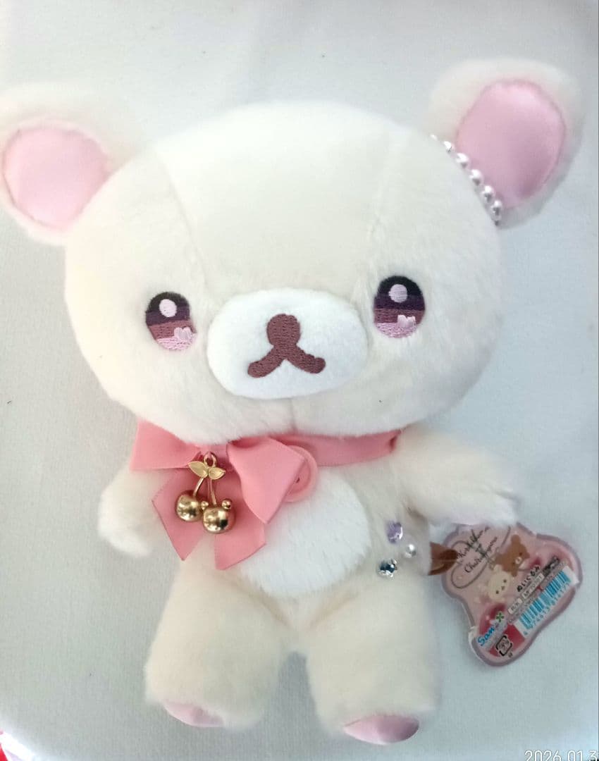 コリラックマ　コリコグのジュエルチェリー　ぬいぐるみ