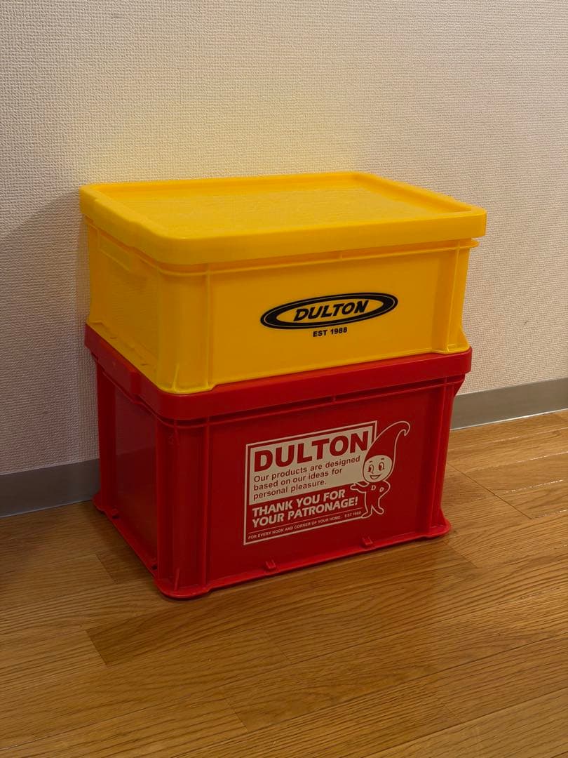 DULTON コンテナ ミルク　ボックス ダルトン 非売品