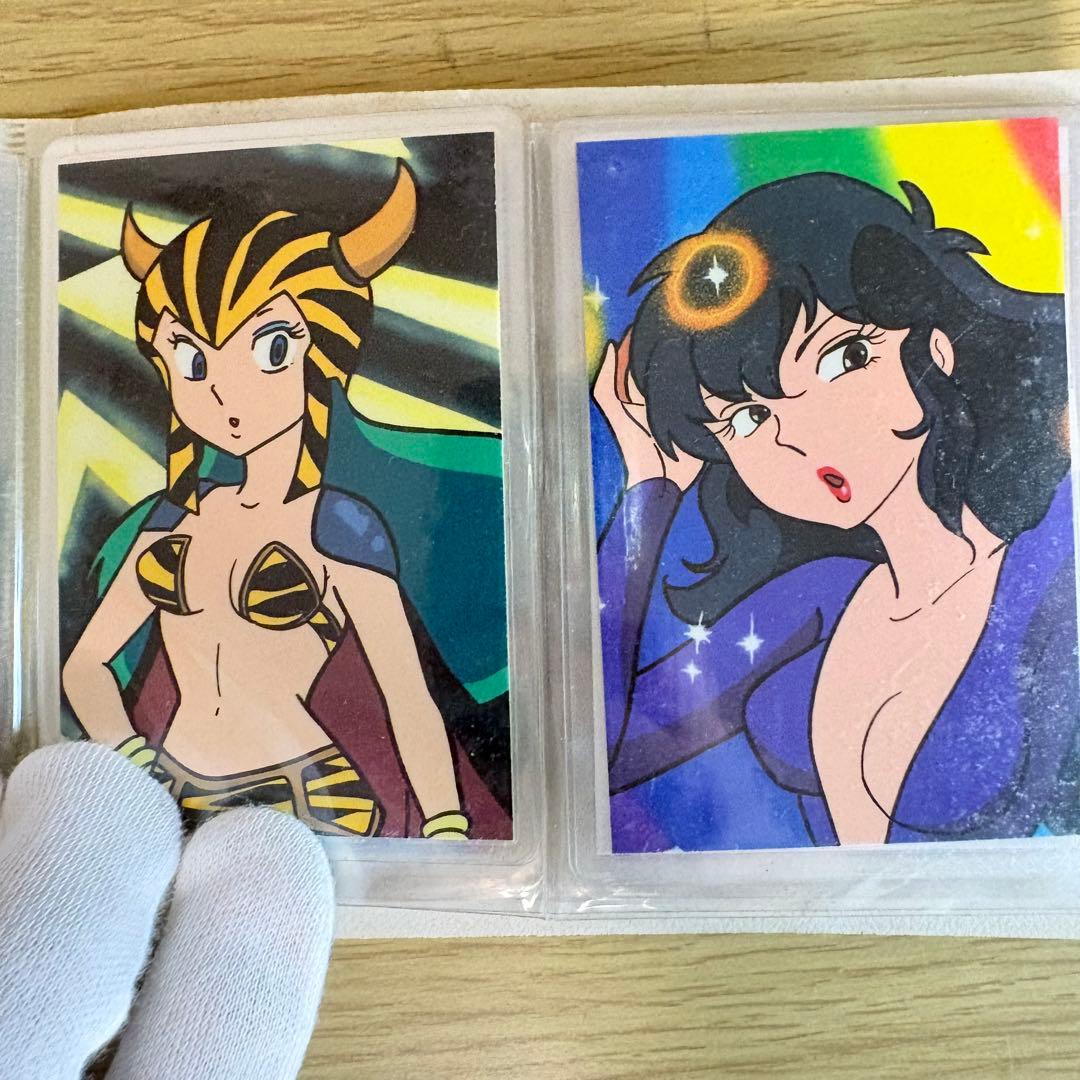 【激レア】 うる星やつら(当時物) ペンケース ステッカー ラミネートカード