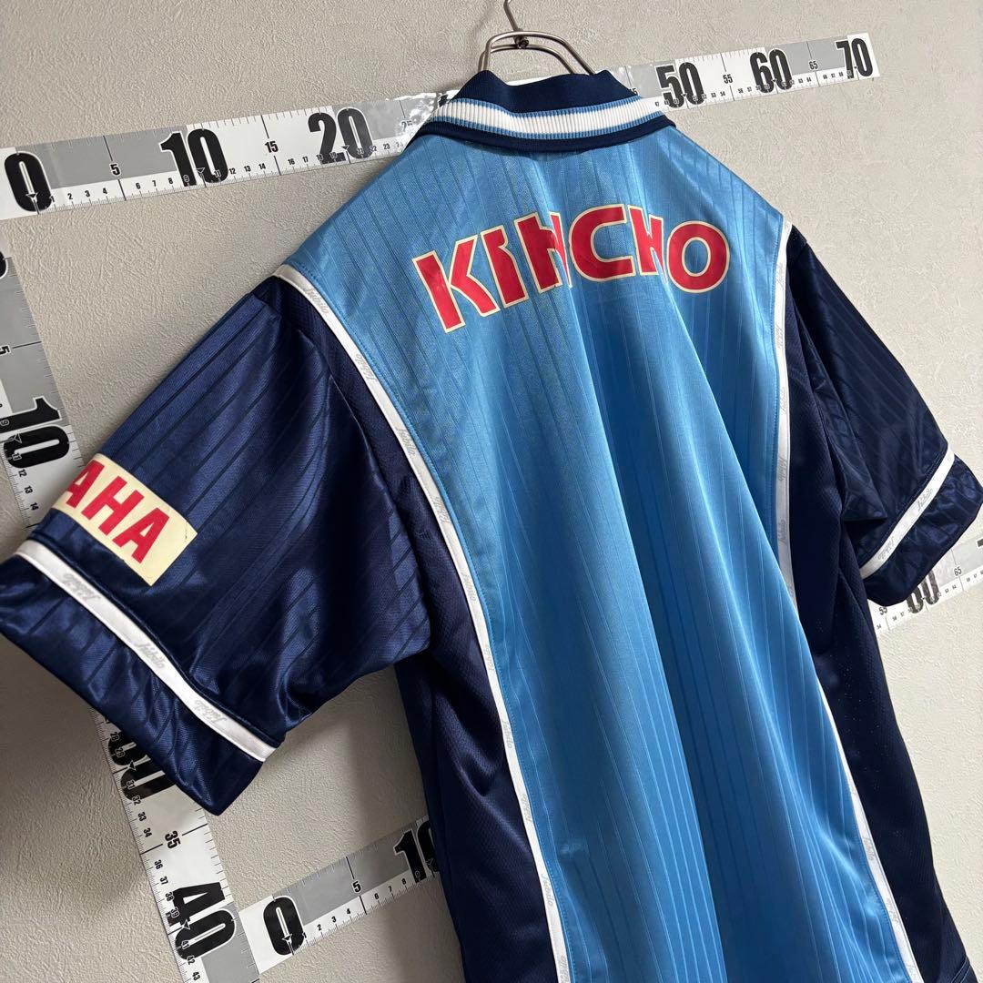 JUBILO ジュビロ磐田 プーマ ユニフォーム ゲームシャツ ネスレS-M 青