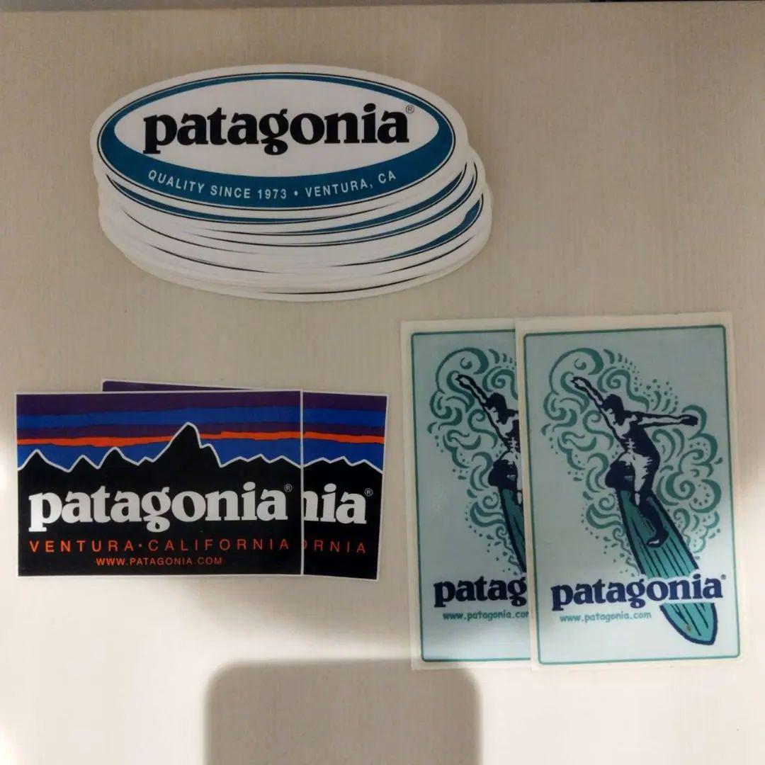 【正規品保証】Patagonia ステッカー 90年代・当時物・オーバルｘ24枚