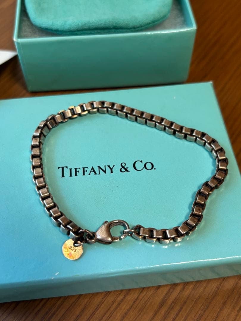 Tiffany & Co. スターリングシルバーブレスレット　ベネチアン
