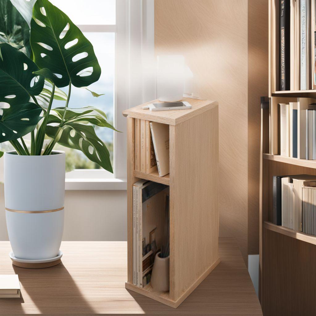 北欧 ナチュラル スリムなので隙間収納にも サイドテーブル