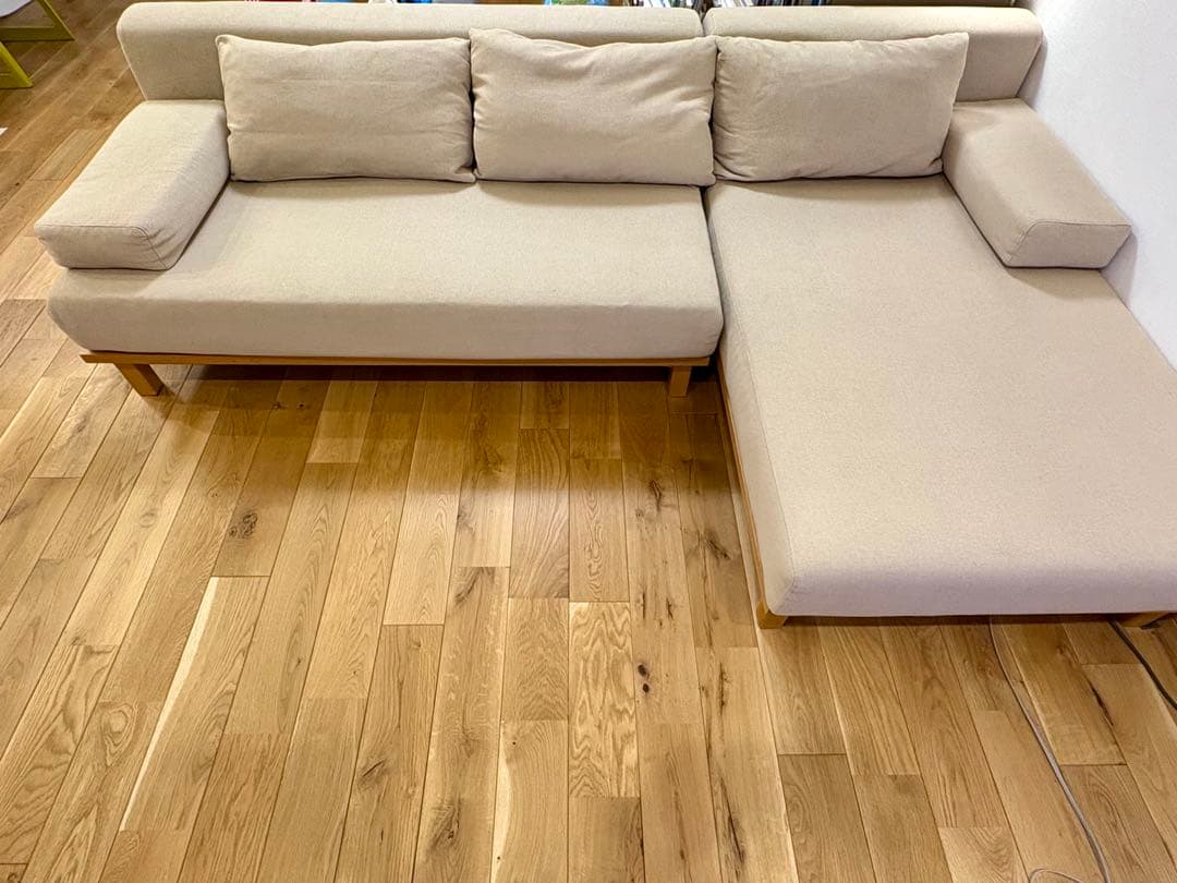 【ララ】SIEVE レクト カウチソファ ユニットソファ ワイド部分