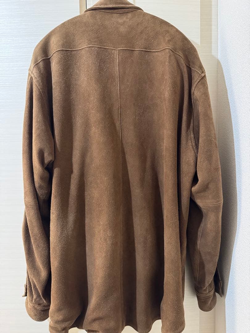 COMOLI 21AW スエードコモリシャツ サイズ2