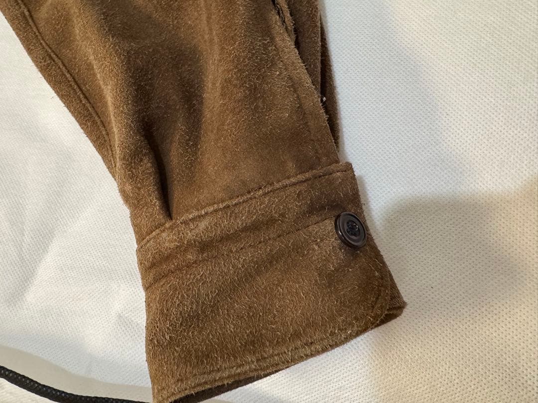 COMOLI 21AW スエードコモリシャツ サイズ2