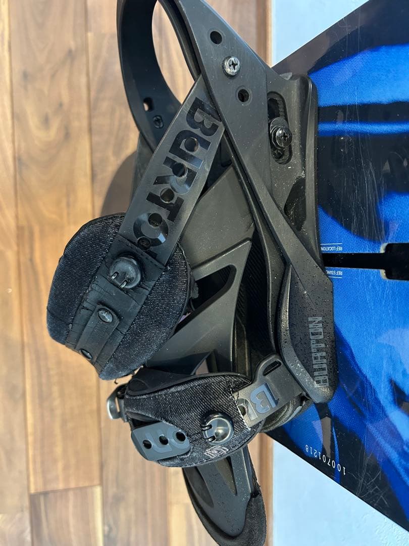 Burton（バートン）スノーボードセット ビンディング キャリーバッグ 青 黒