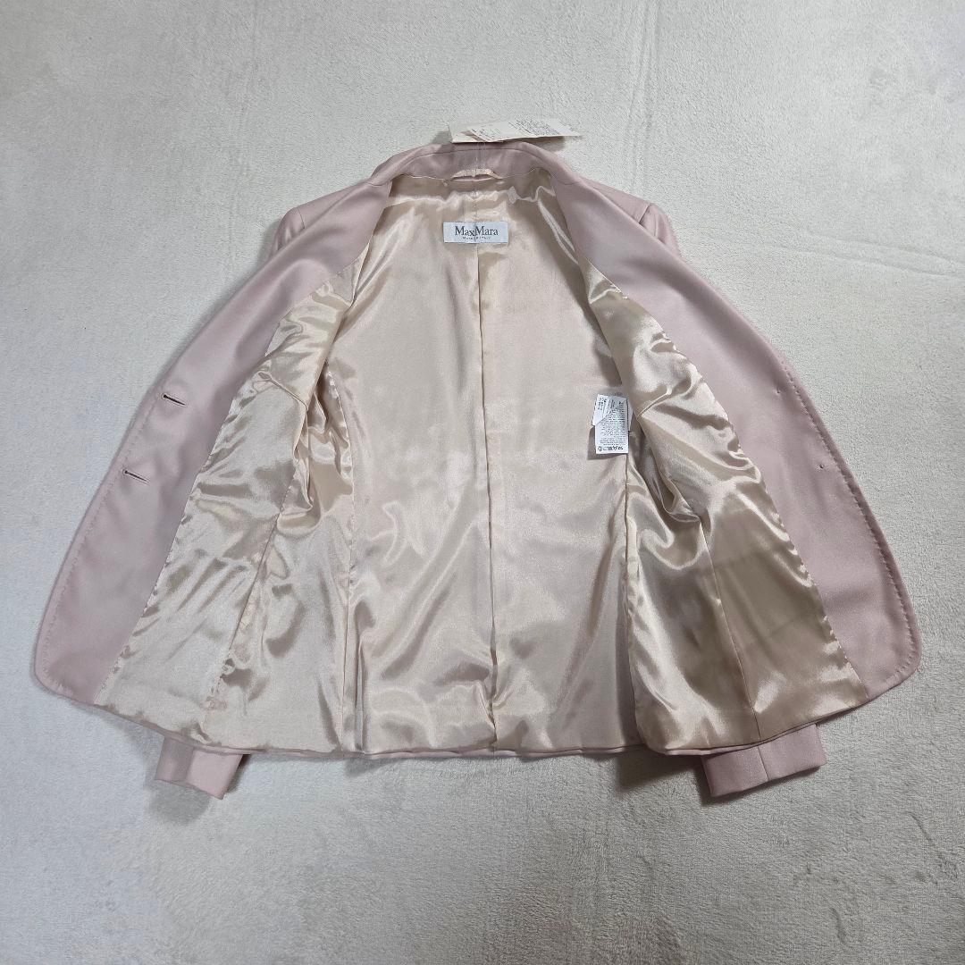 [未使用品タグ付き]MAXMARA パンツスーツセットアップ 最高級 白タグ