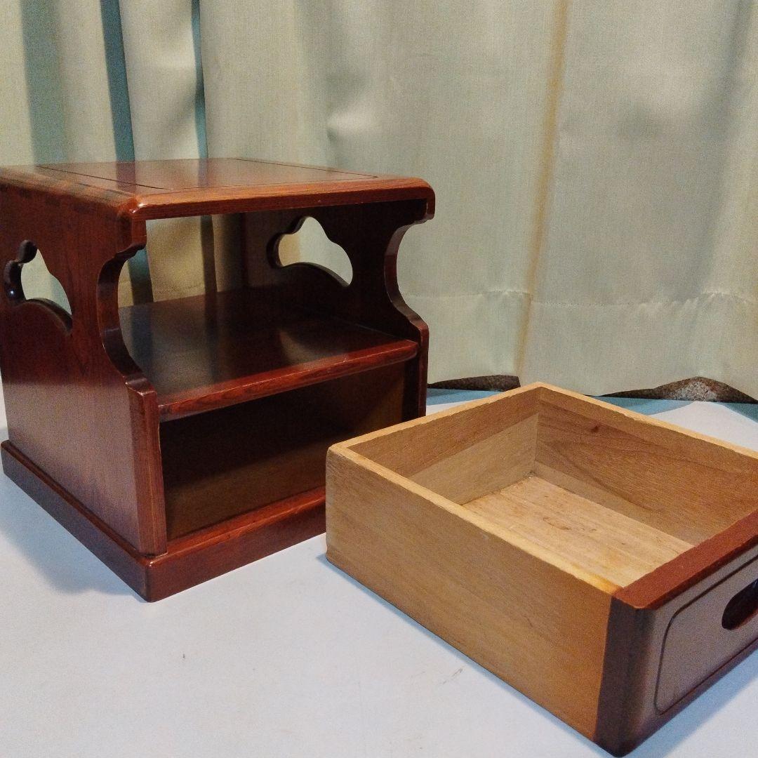 和室用台　木製品　収納　花台　　　小物置き台　電話台　多目的利用可能