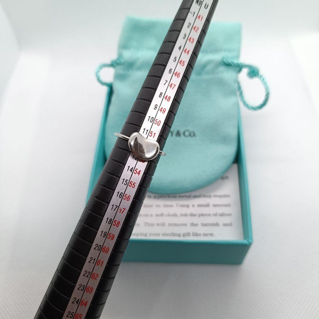 ゆきみ様　極美品✨️　ティファニー　リング　ビーン　925 シルバー