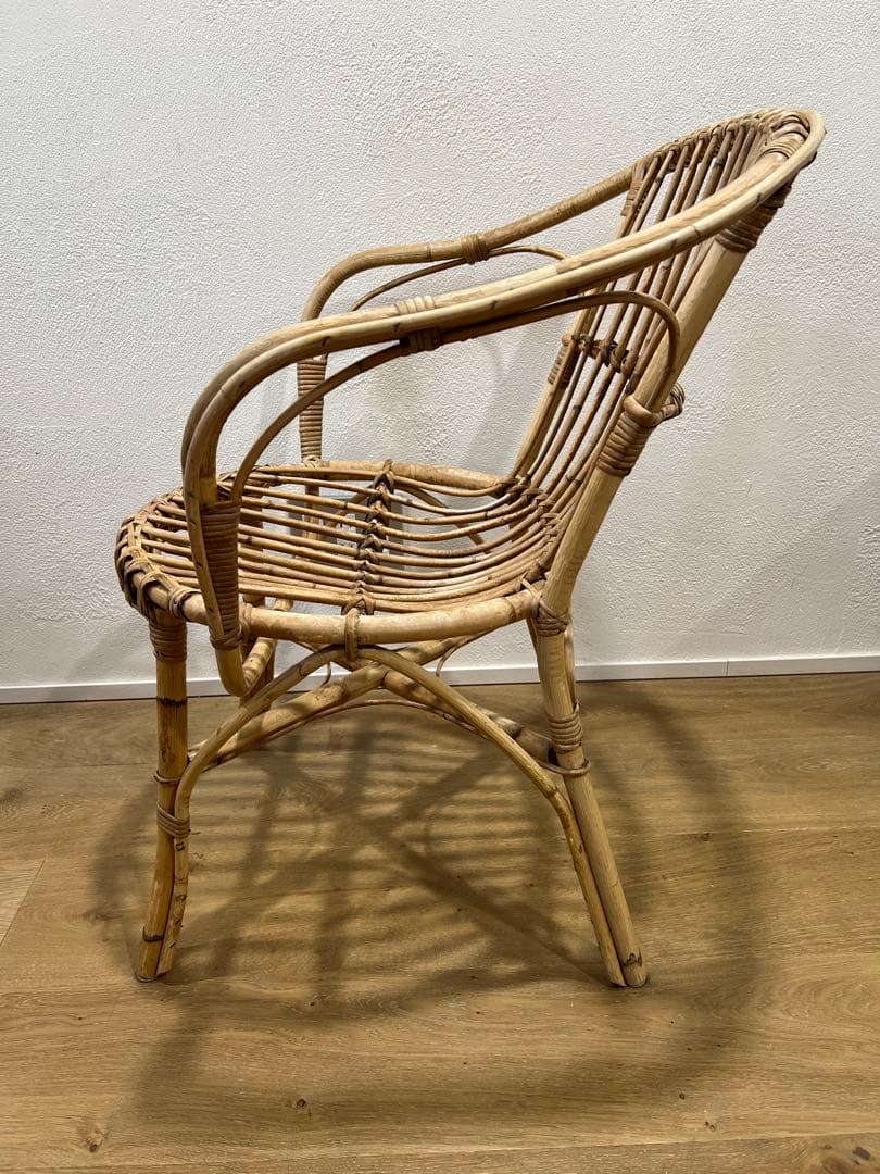 yabugarashi ラタン スタッキングチェア 1脚