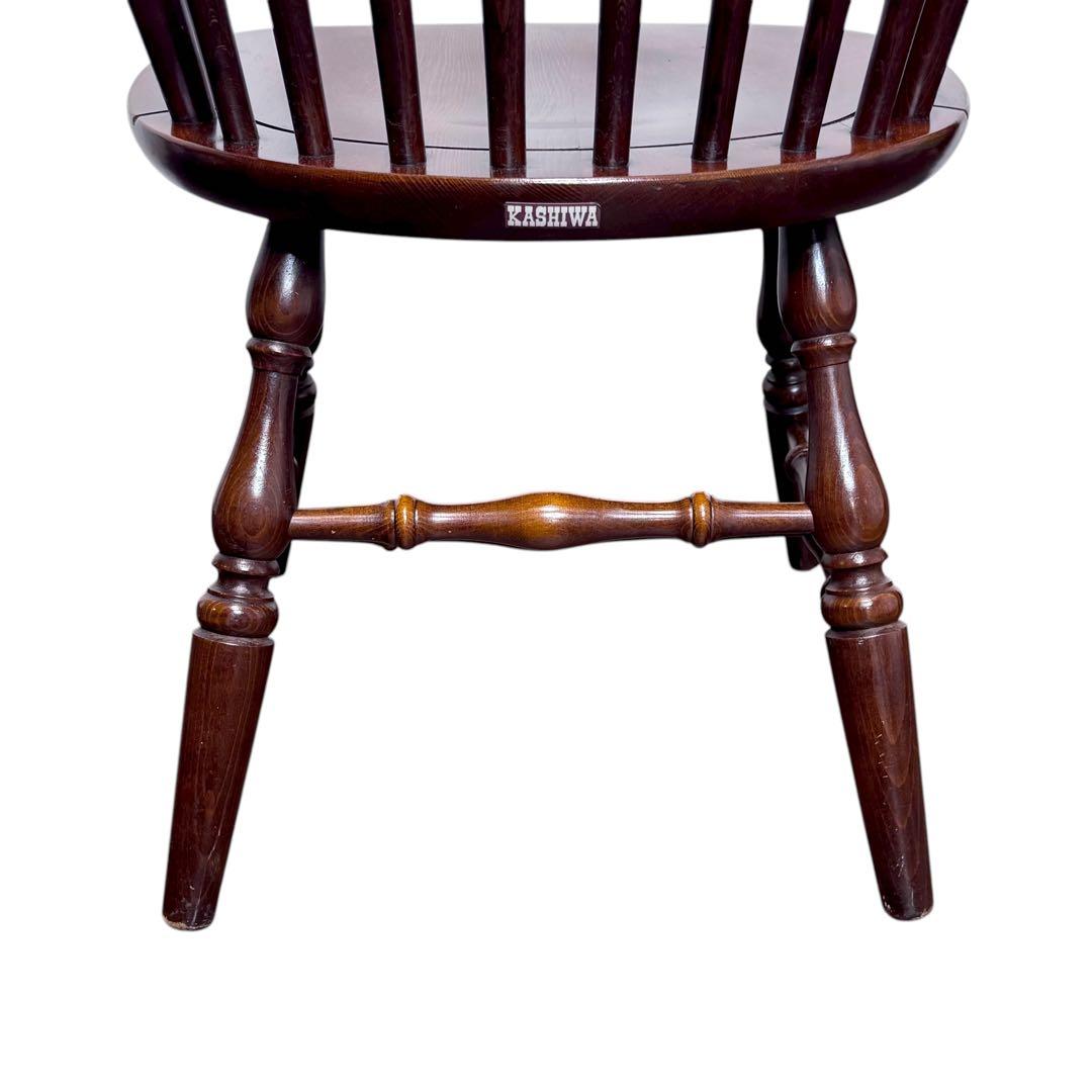 【2脚セット】柏木工 ウィンザーチェア 椅子 チェア 英国スタイル ビンテージ