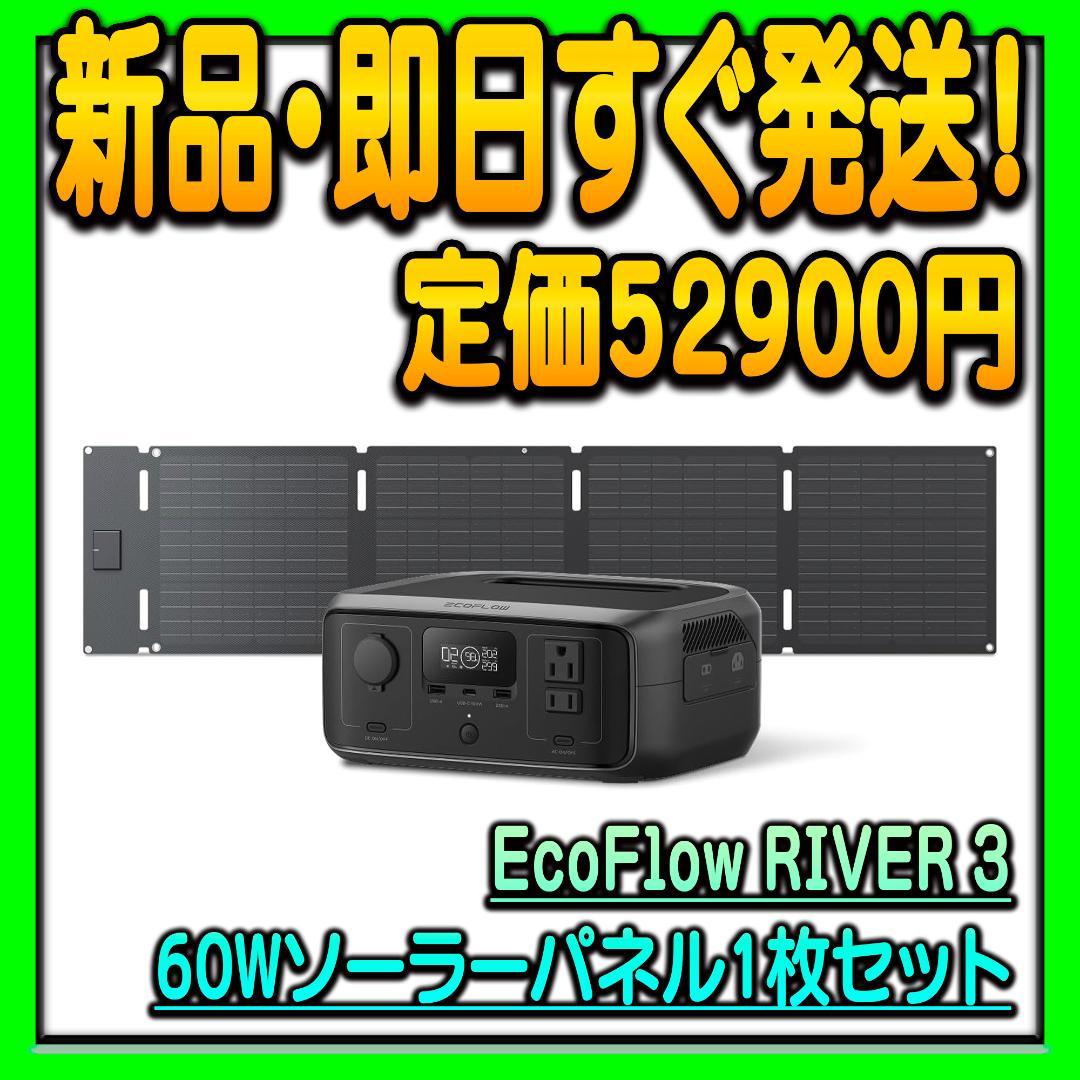 R*i様 EcoFlow Solar Generator  3 ソーラ
