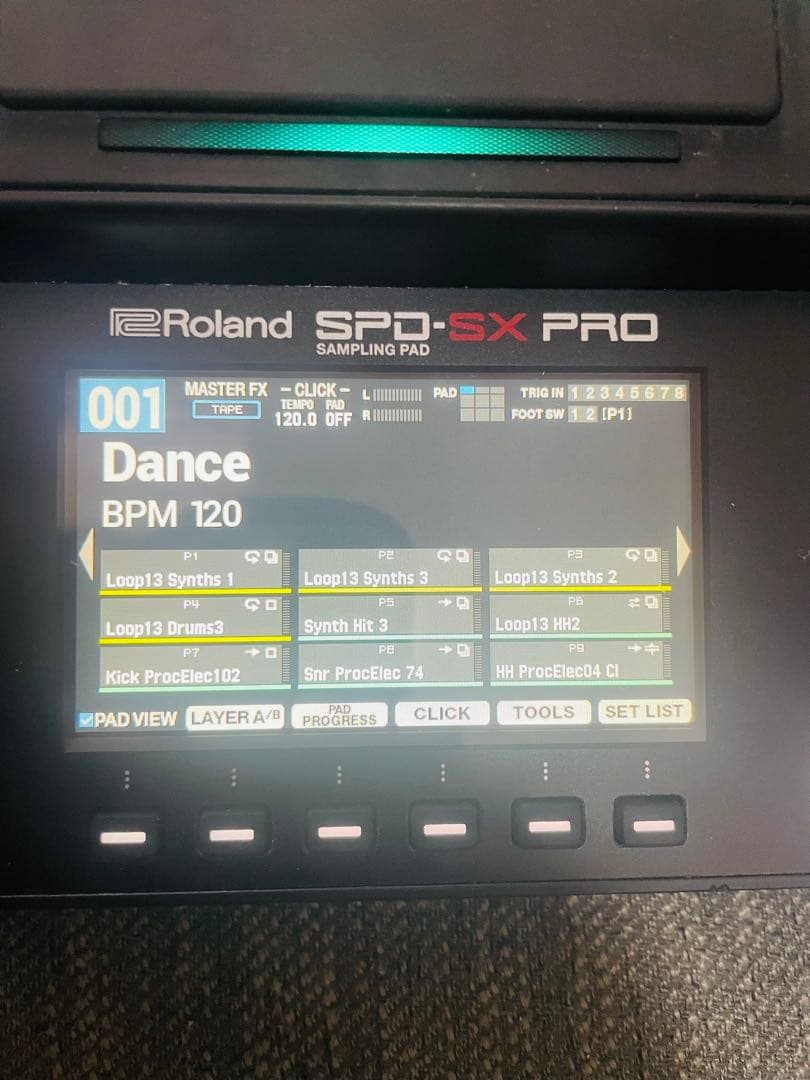 【GO】Roland SPD-SX PRO サンプリングパッド