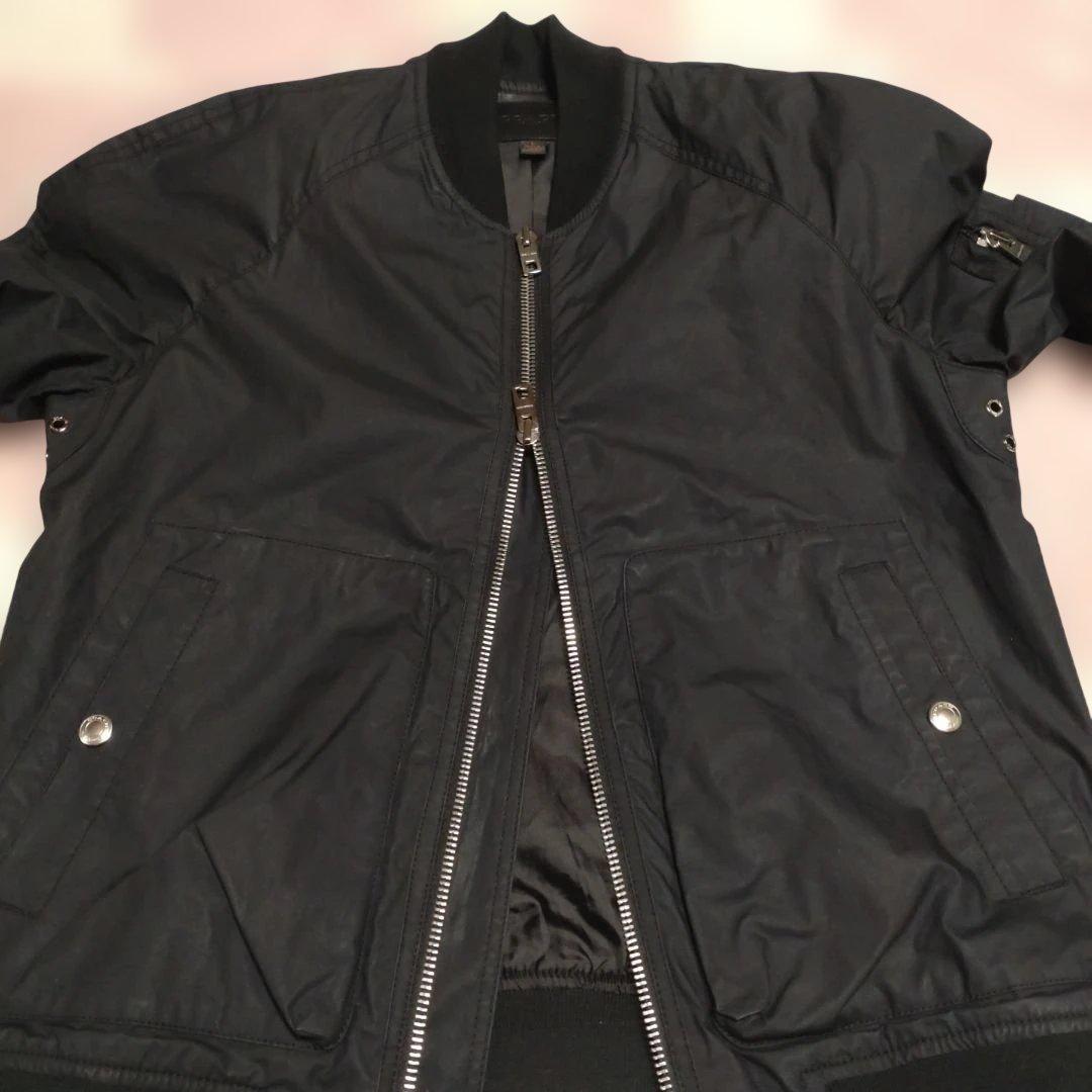 COACH ブラック MA-1ジャケット　Y2K 短丈