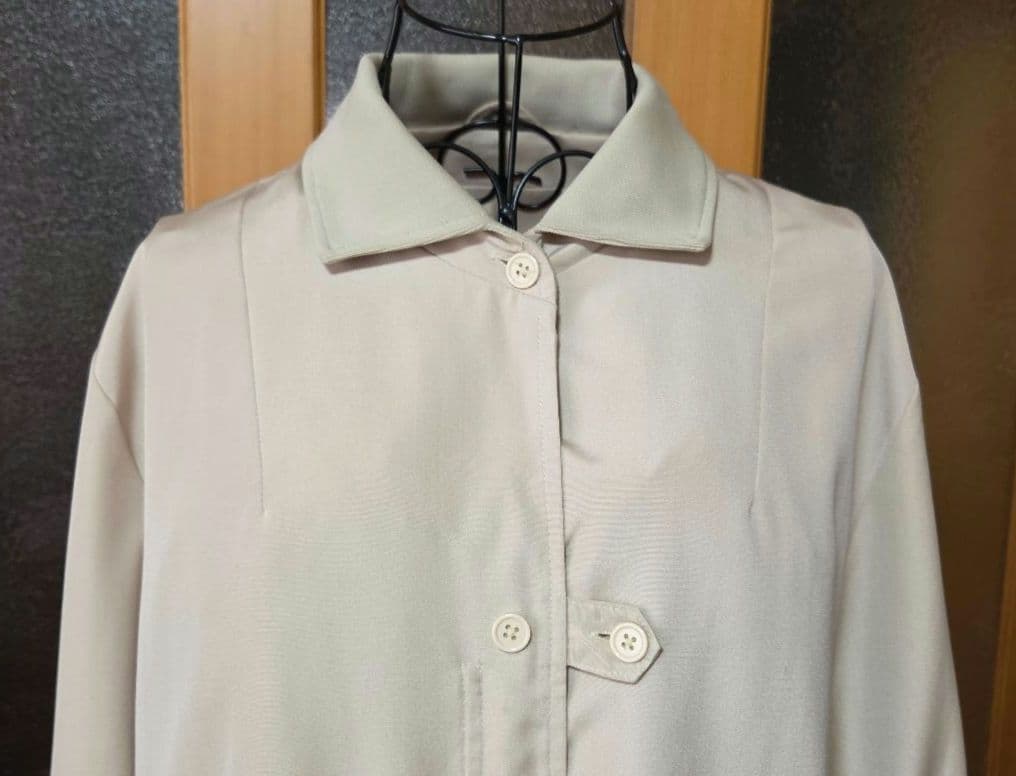 【FUKUZO】ベージュロングコート L サイズ