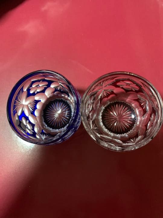 江戸きりこのぐい飲み　ペア　新品　未使用