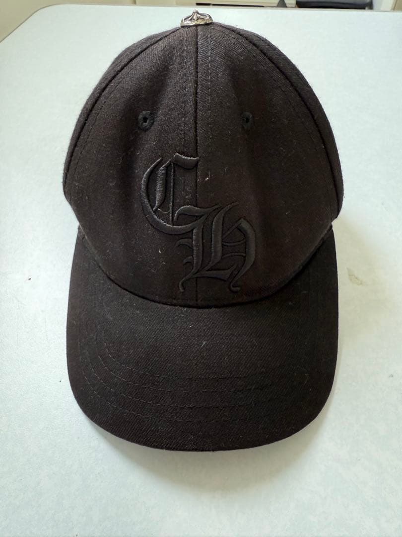 CHROME HEARTS 黒 ベースボールキャップ