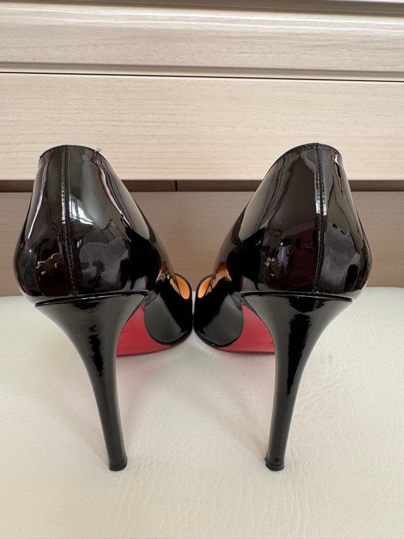 クリスチャンルブタン　Christian Louboutin 黒ヒール 39