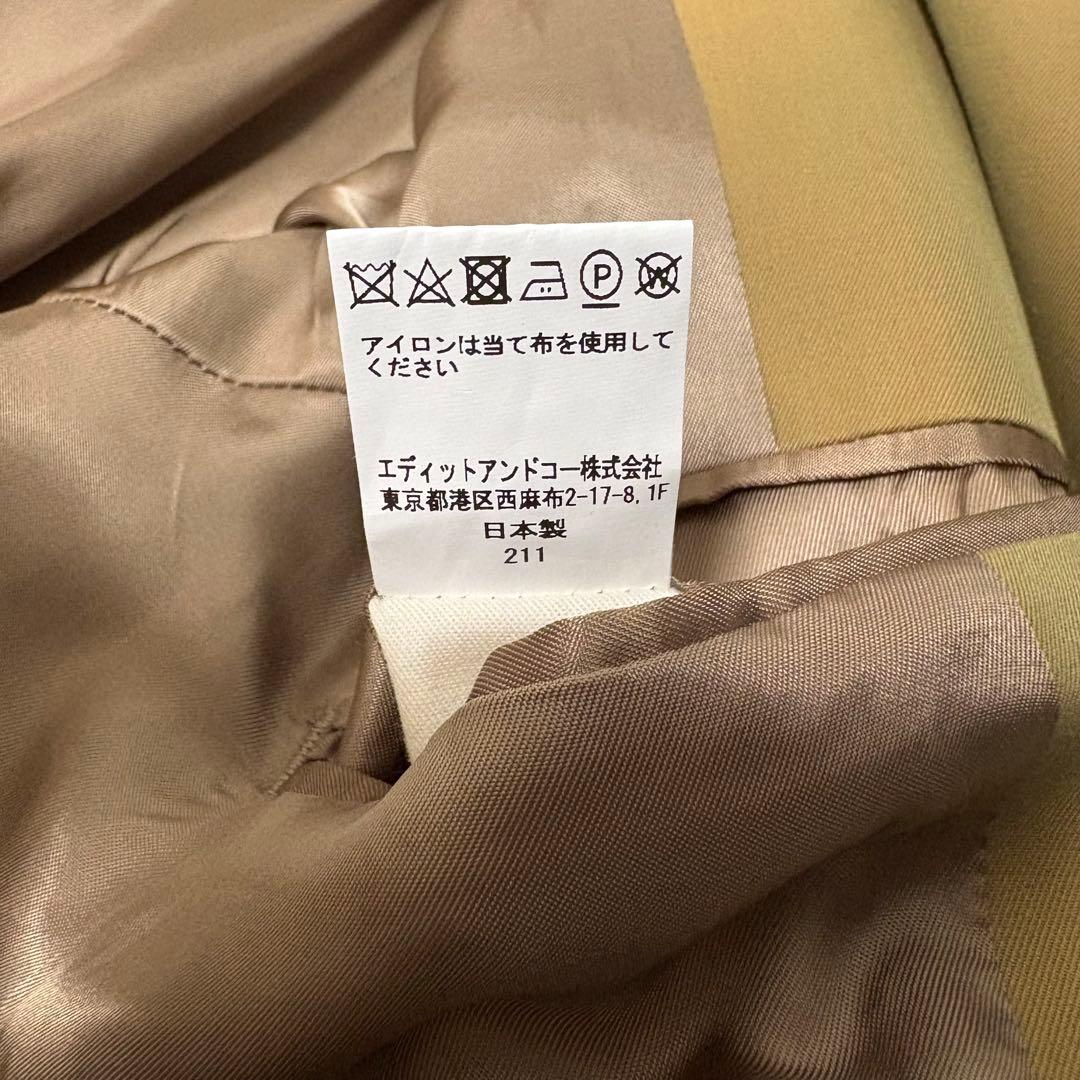 極美品☆ラファーボラ☆La Favola☆コットンギャバジン☆コート サイズ0