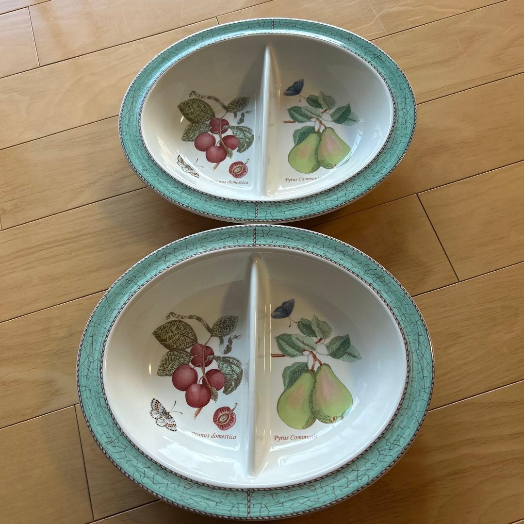 ウェッジウッド　 SARAH’S GARDEN 深皿オーバル２枚