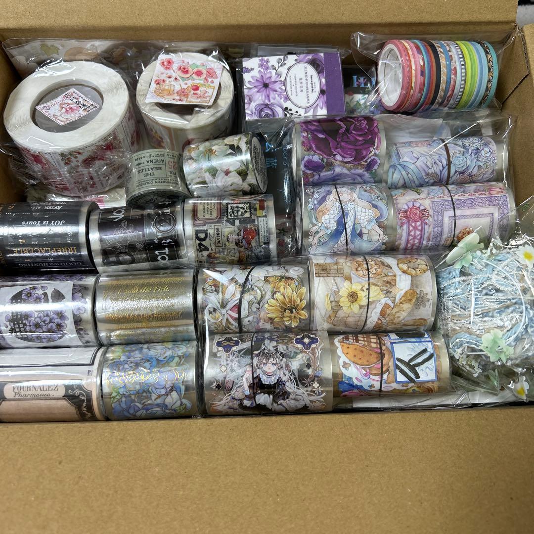 コラージュ素材 海外マステ デザインペーパー まとめ売り ⑩