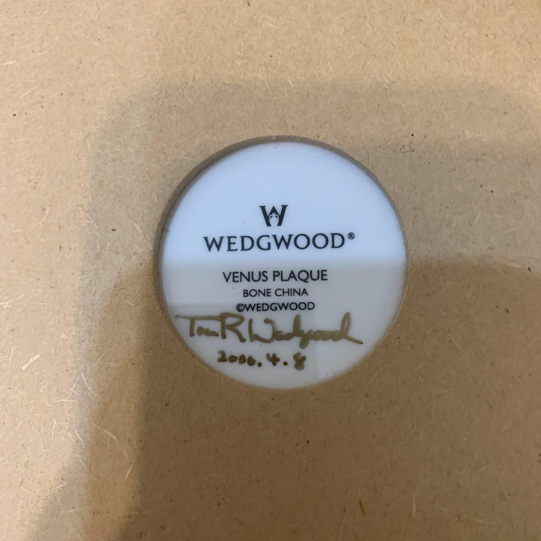 希少　元箱　ウェッジウッド ビーナス　ヴィーナス　プラーク　額　陶板　壁掛け