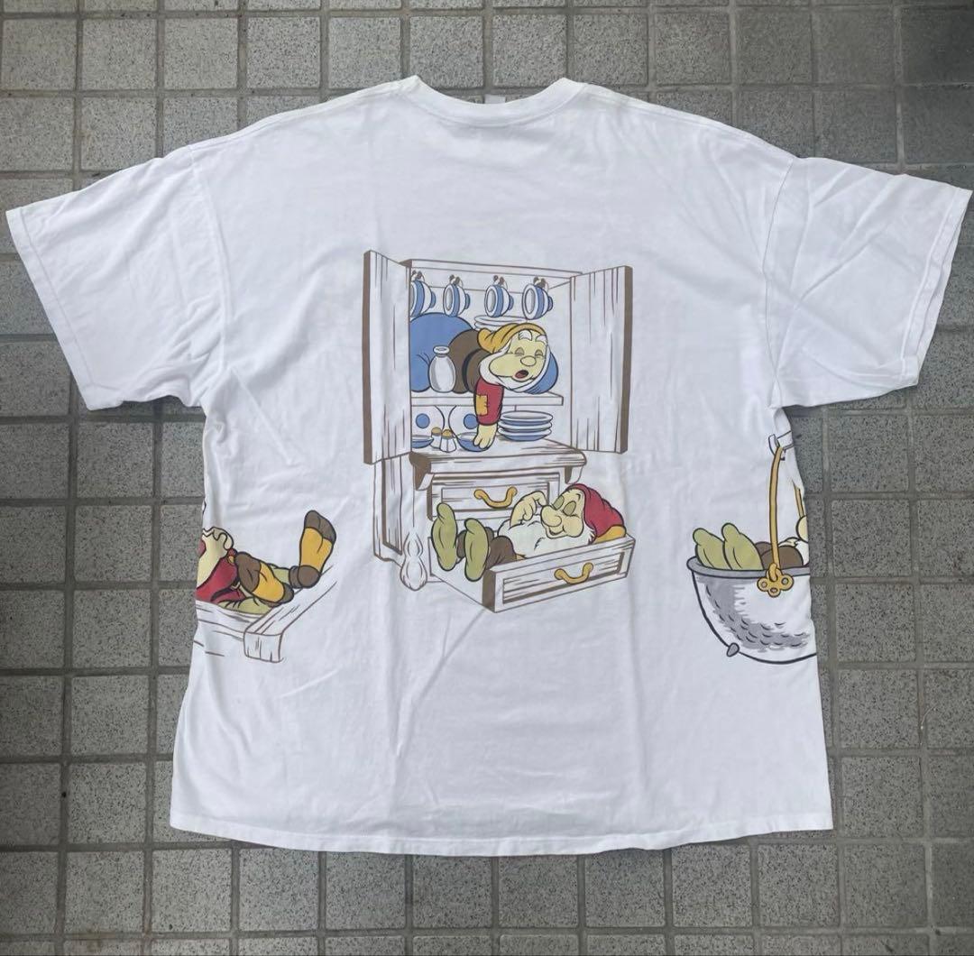 【最安値】90s Disney７人の小人 Tシャツ ポーカーズ つかさ