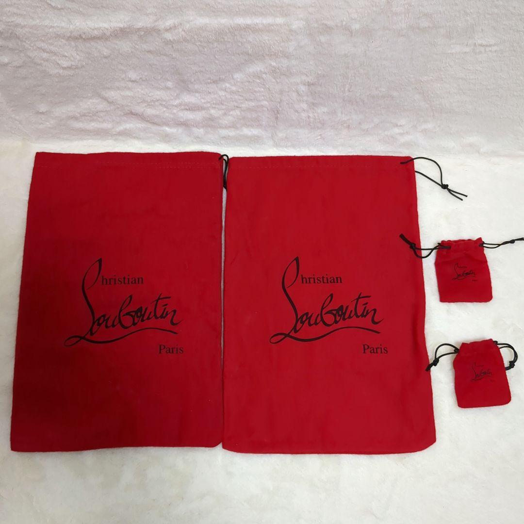 【38 size】クリスチャン ルブタン　パンプス　靴　オープントゥ　デニム