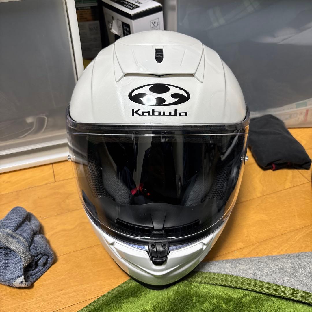 Kabuto フルフェイスヘルメット ホワイト 女性用 エアブロード5