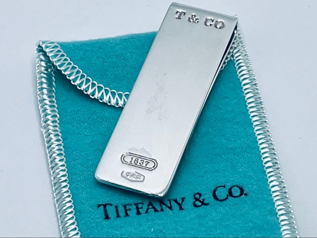 h448 オールド　ティファニー　1837 マネークリップ　シルバー　925