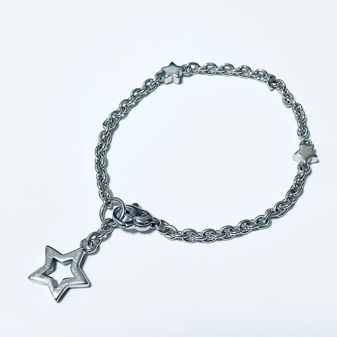 スタージュエリー 星モチーフ シルバー ブレスレット