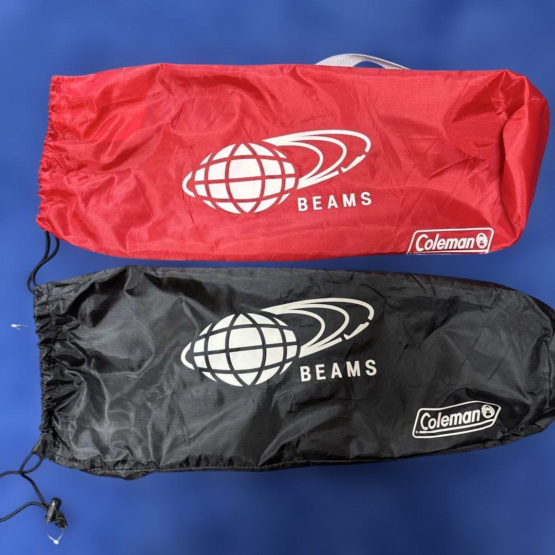 BEAMS&Coleman＊コラボチェア＊コンパクトチェア＊バンダナ柄