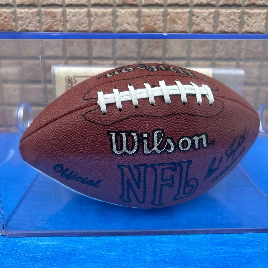 NFLクォーターバック　ダン・マリーノ　サイン入りフットボール　ウィルソン