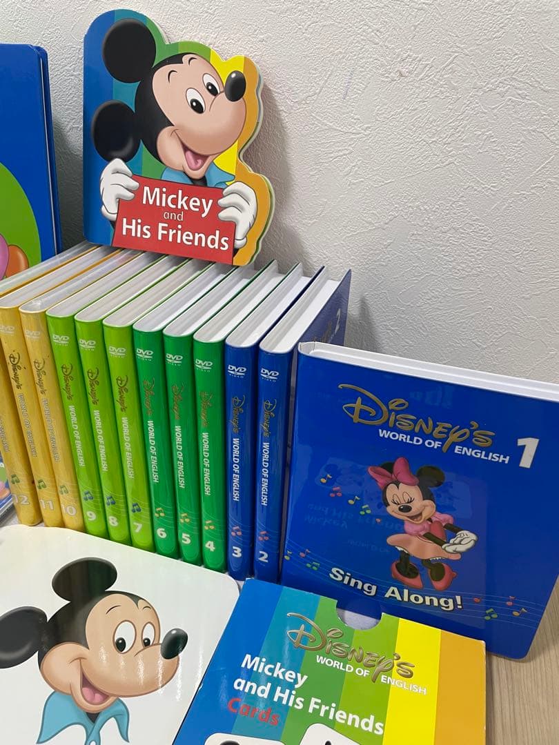 DWE ディズニー英語システム　シングアロングフルセット　新子役　美品　731