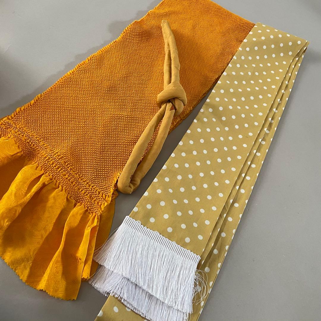 七五三　5歳　女の子　美品　正絹お着物セット