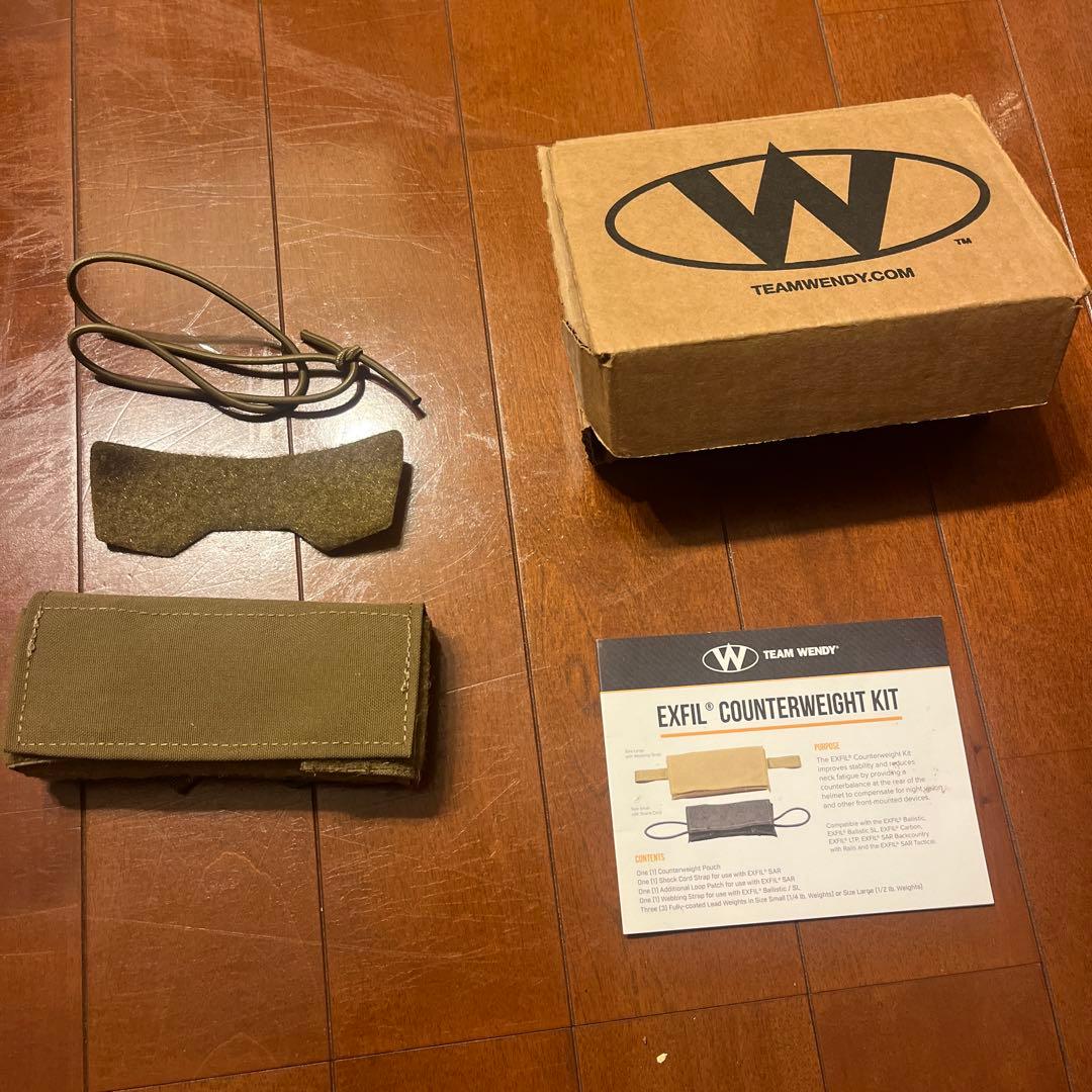 チームウェンディ　カーボンヘルメット　コヨーテ　size2 L/XL おまけ多数