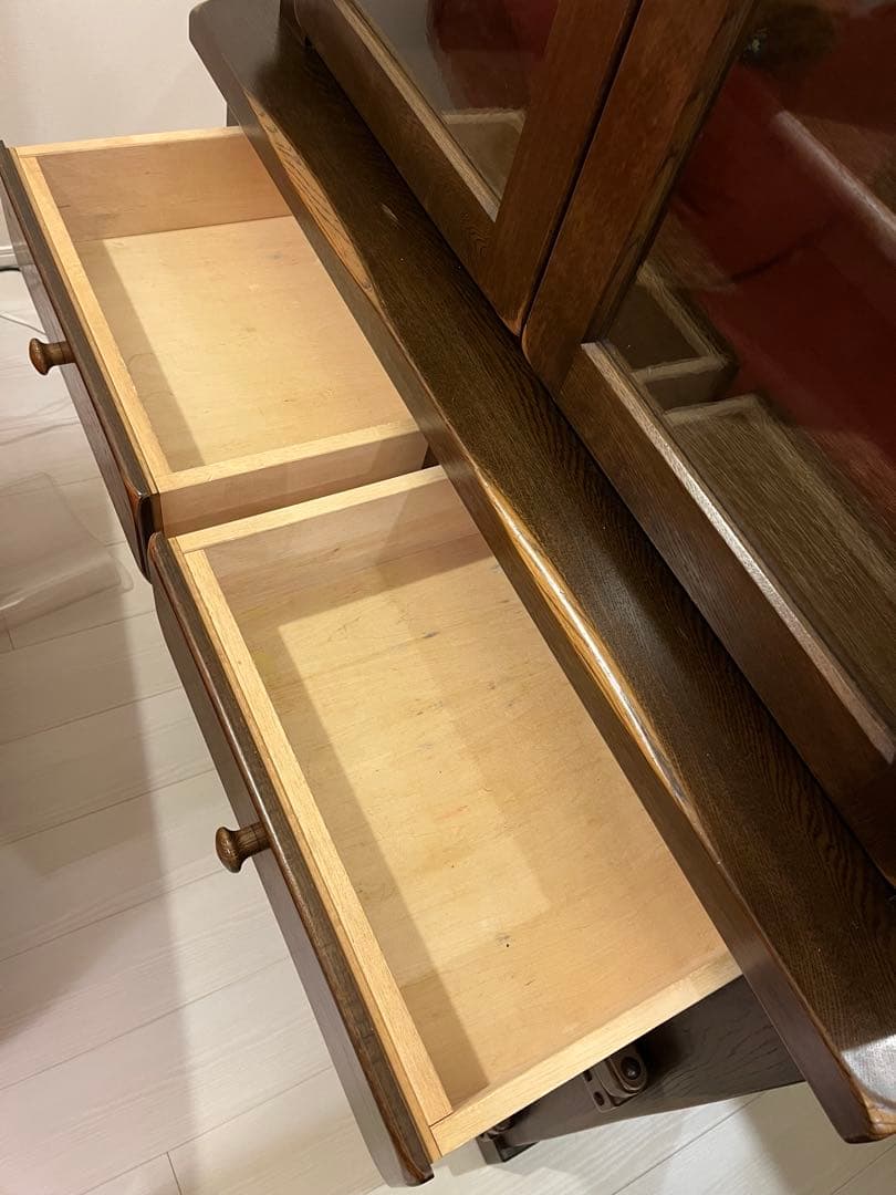 【2/10までの販売】柏木工 ガラスキャビネット 食器棚 WILDERNESS