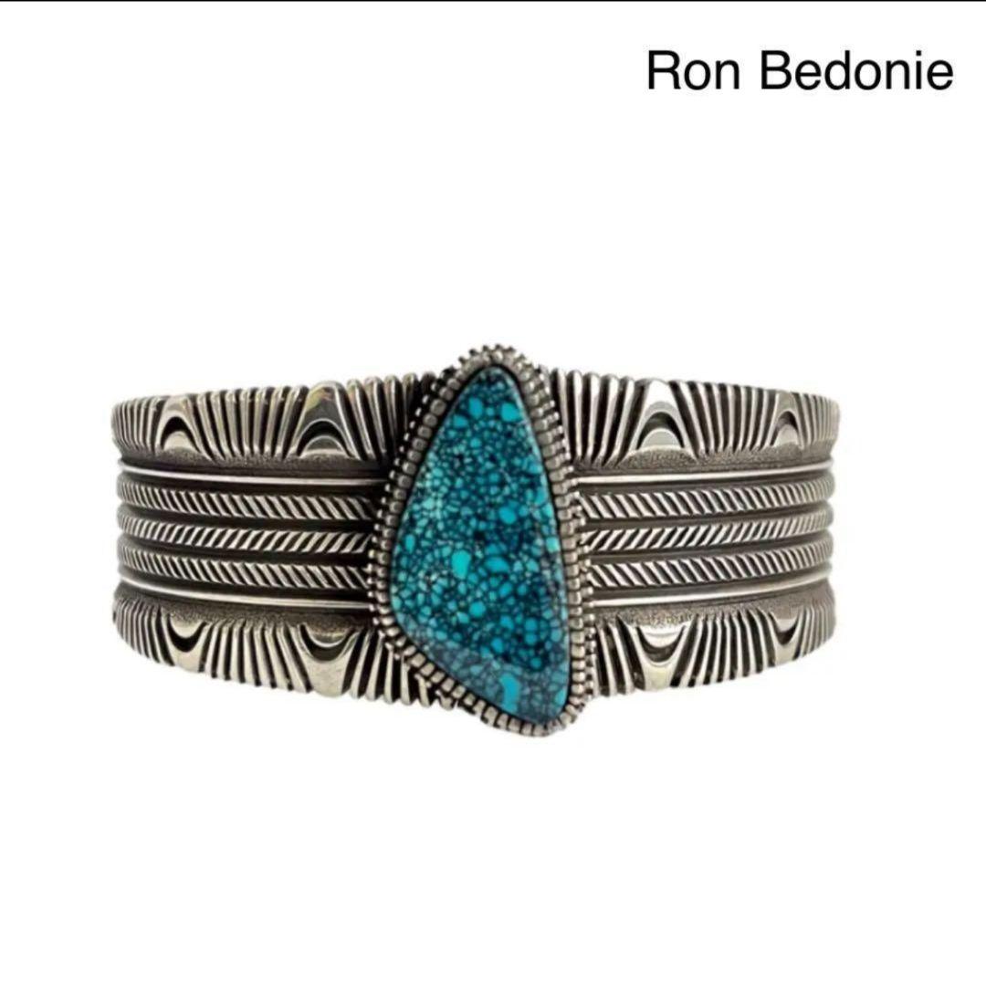 Ron Bedonie ロンベドニー ナバホ ブレスレット バングル ビズビー